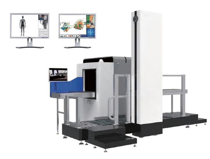CSD-RWX5050微劑量 X 光雙通道人包同步安檢儀