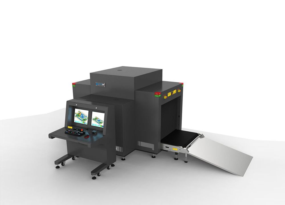 車(chē)載雙源雙視角多能量通道式安全檢查設(shè)備